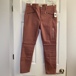 Gap Stretch True Skinny Ankle Mid Rise Size 30